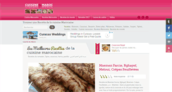 Desktop Screenshot of cuisinedumaroc.com