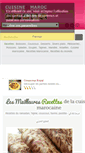 Mobile Screenshot of cuisinedumaroc.com